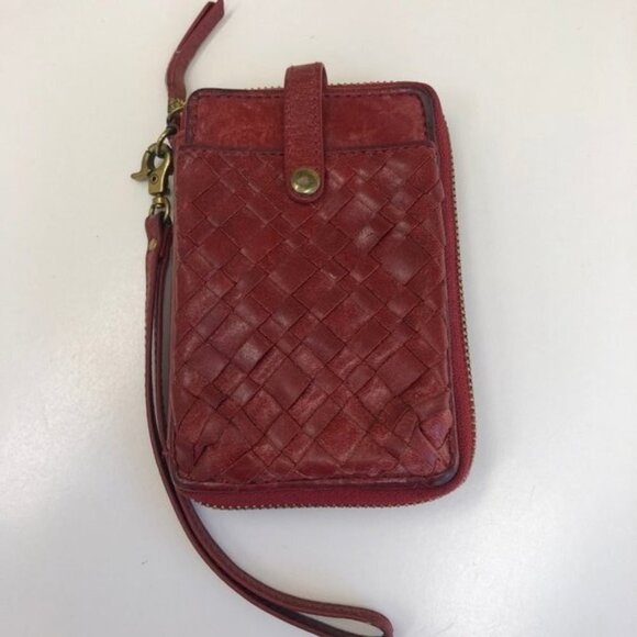 Elliott Lucca Red Leather Wallet - Picture 3 of 8